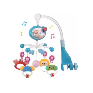 M&oacute;vil De Bebe Sonajero Musical Giratorio 360&deg; Cuna Y Coche
