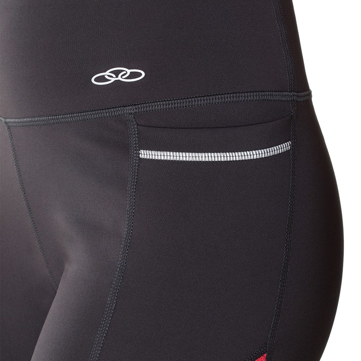 Calza Runner 5 Gris Oscuro Mujer image number 2.0