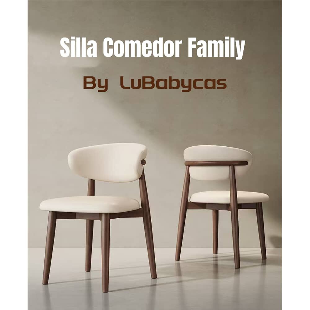 Pack 2 Sillas De Comedor Madera Caf&eacute; Family By Lubabycas image number 1.0
