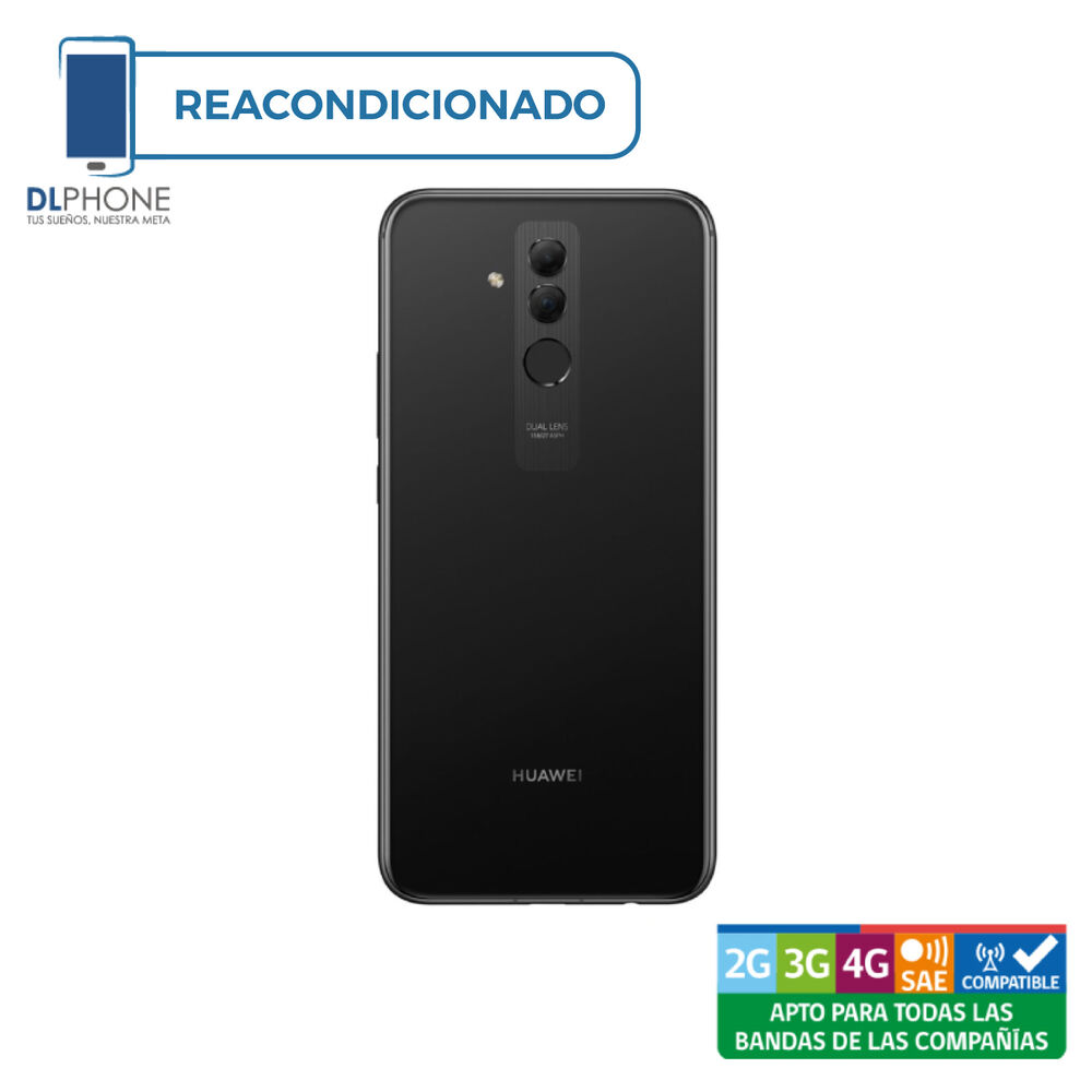 Huawei Mate 20 Lite 64gb Negro Reacondicionado image number 0.0
