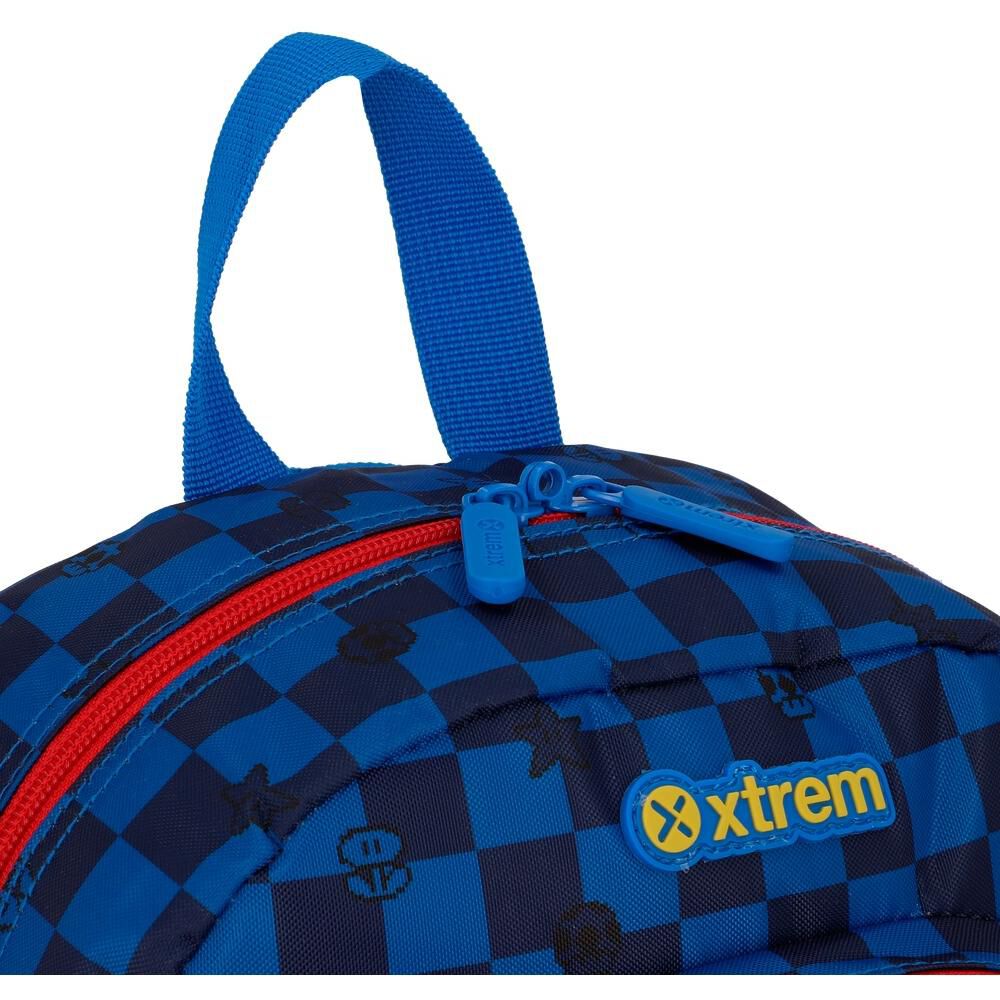 Mochila Xtrem Kinder 6xt Gamer Azul image number 7.0