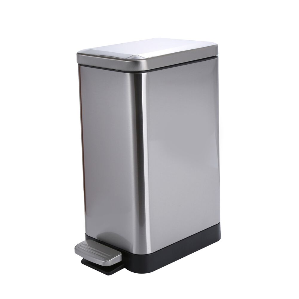 Basurero Con Pedal Acero Inox. 15 Lt image number 2.0