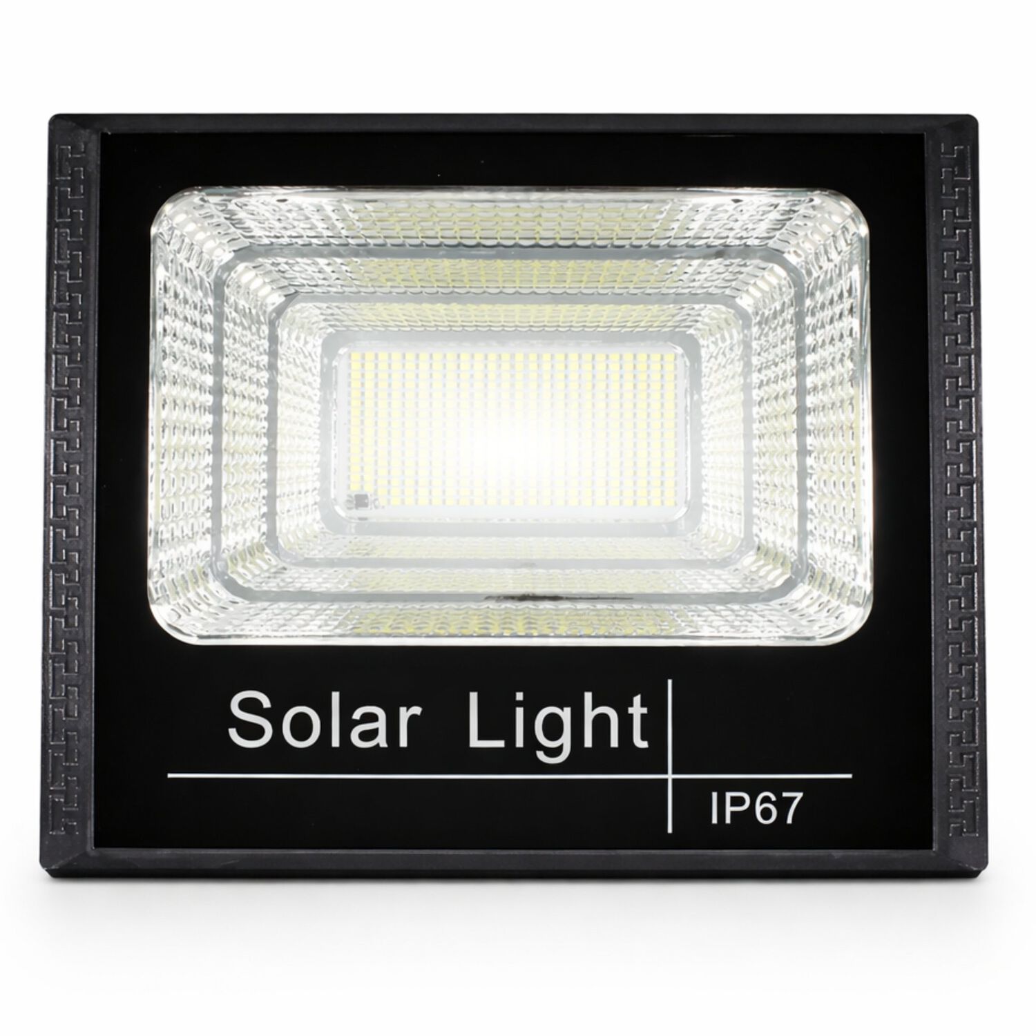 Foco Solar Exterior 500w Ip67 Con Panel Hd + Control Remoto image number 2.0
