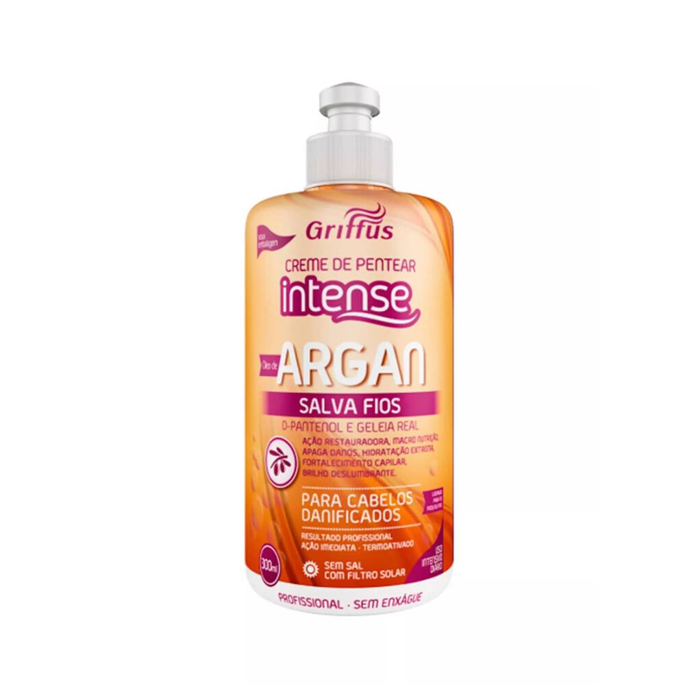 Crema Para Peinar Argan 300ml Griffus image number 0.0