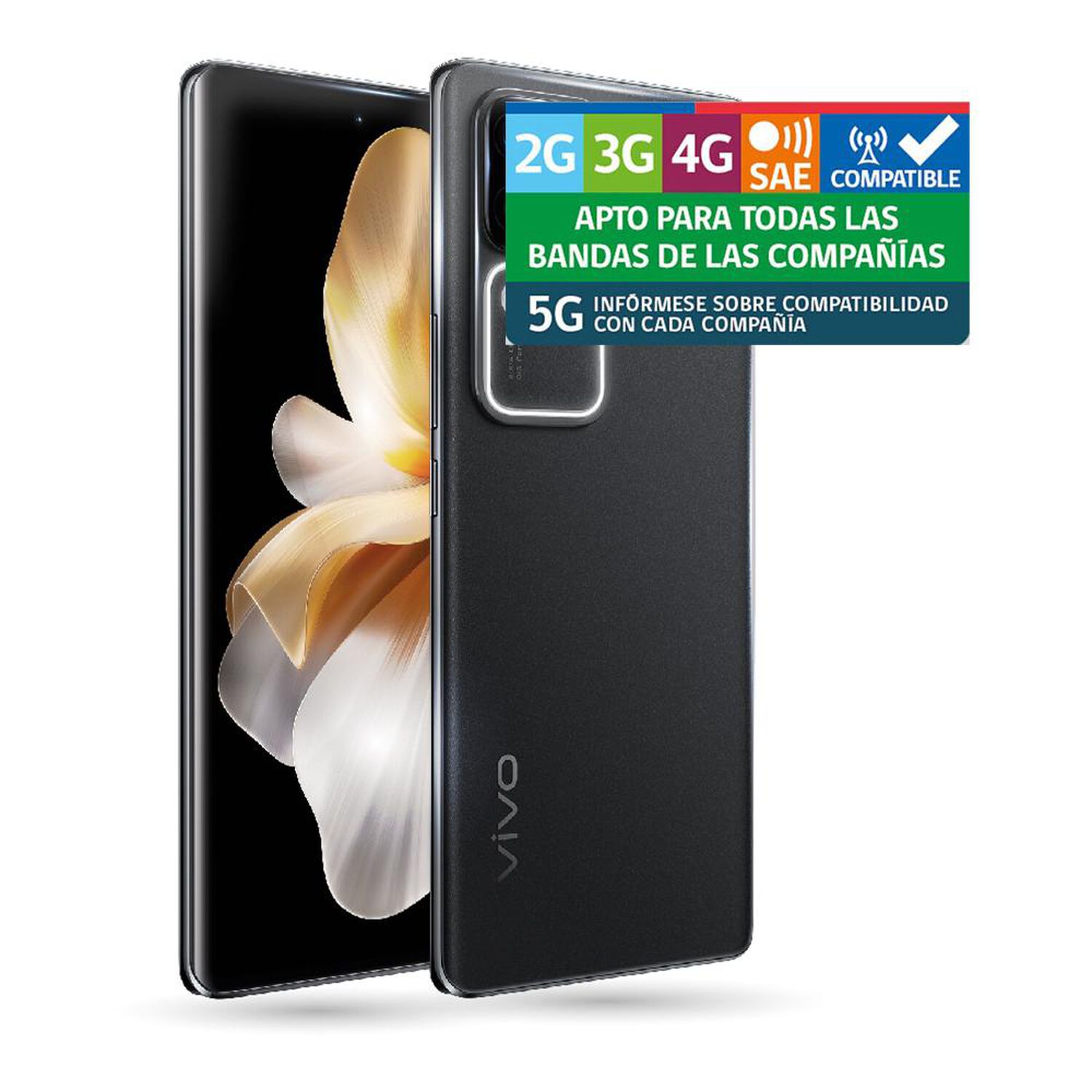 Smartphone Vivo V30 / 5G / 512 GB / Negro / Liberado image number 7.0