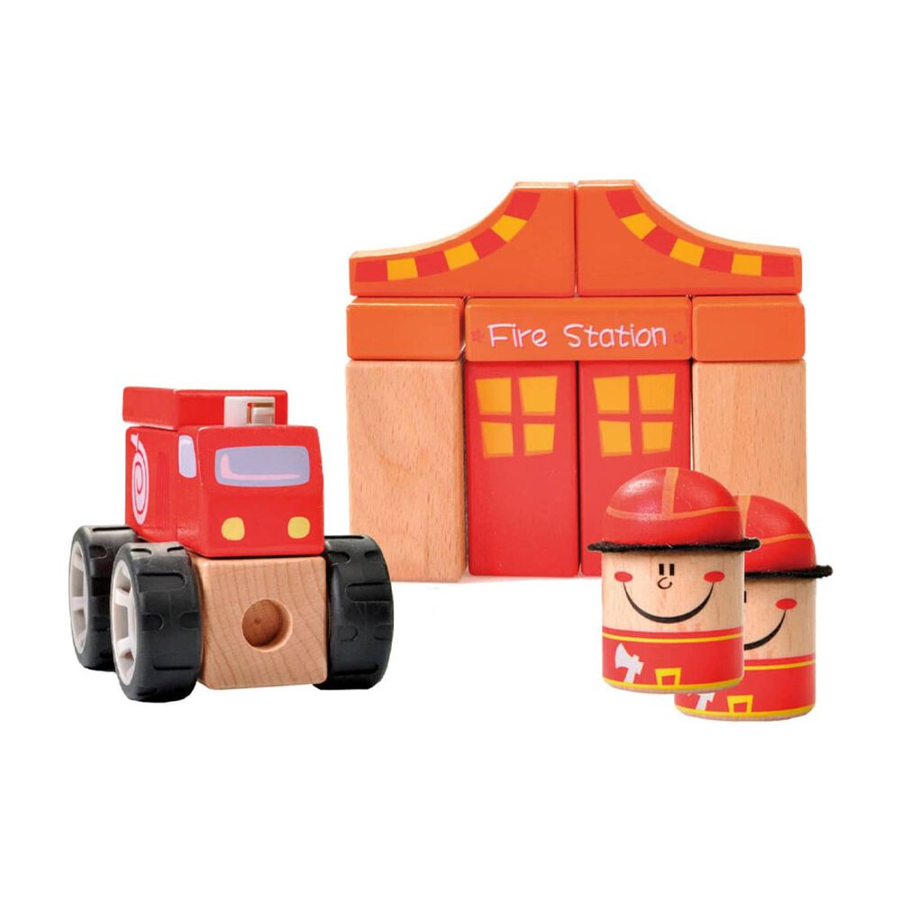 Encaje Madera Estaci&oacute;n De Bomberos image number 0.0