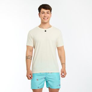 Polera Estampada Manga Corta Cuello Redondo Hombre Skuad