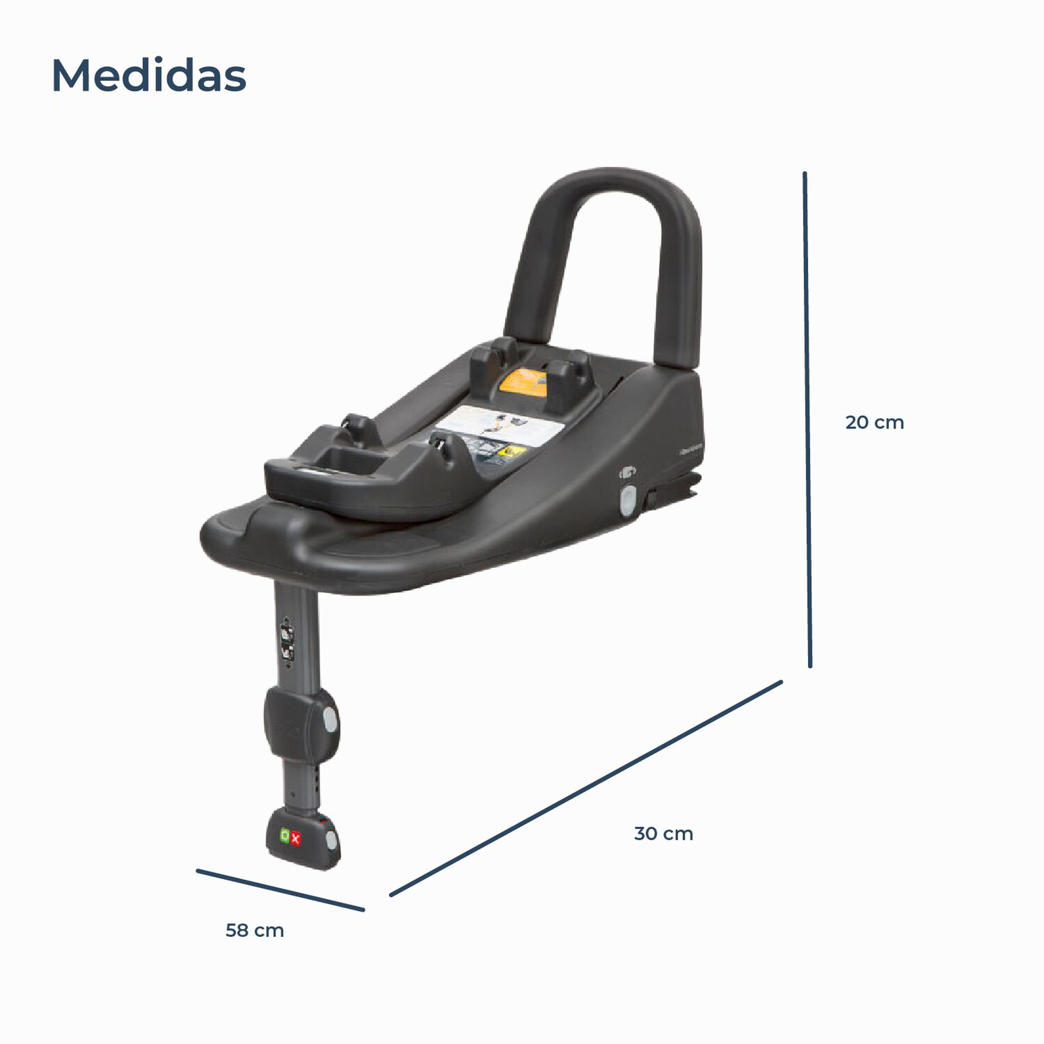 Base Para Silla De Auto I-base Isofix Advance image number 6.0