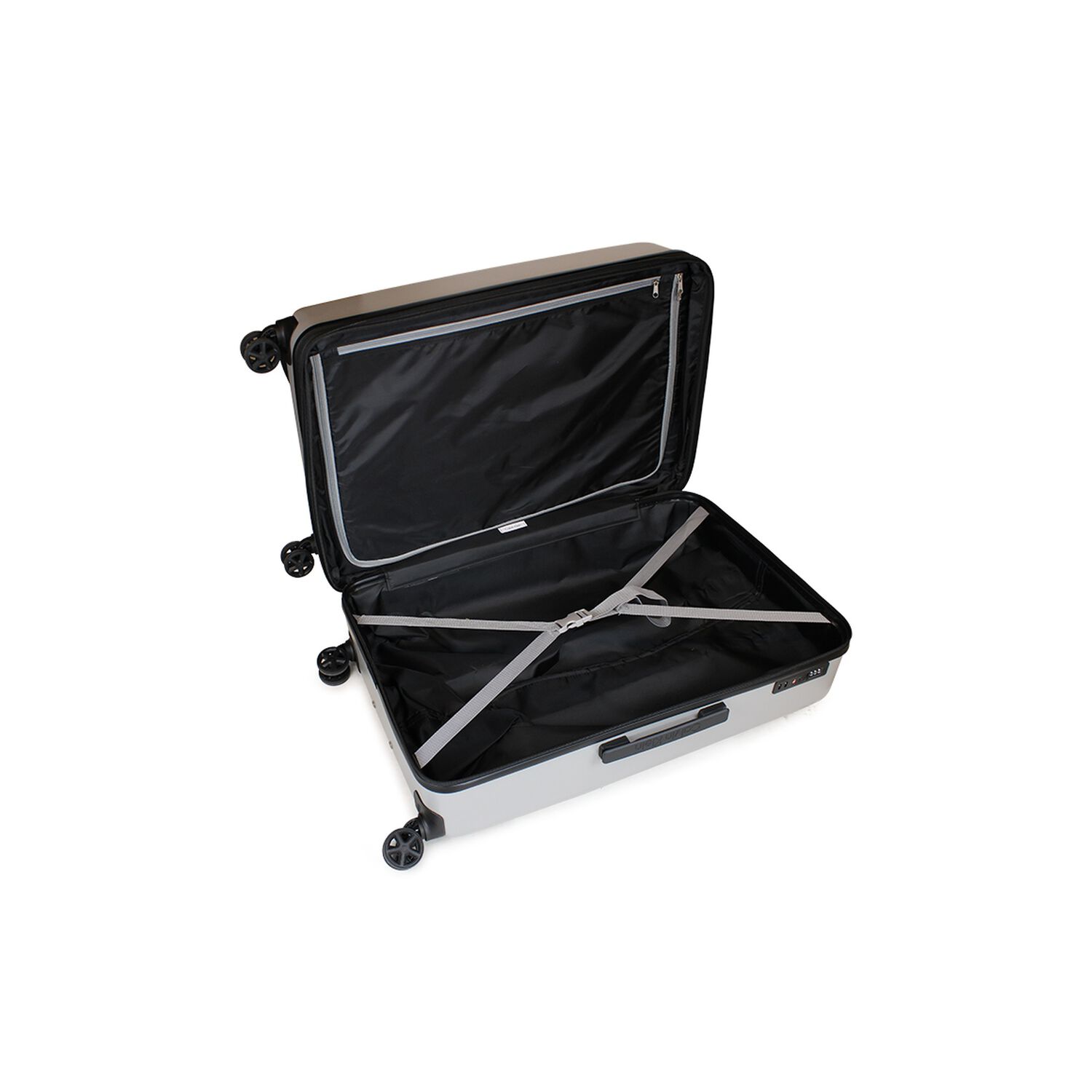 Maleta L Grande Cadillac 23kg Gris Calvin Klein image number 1.0