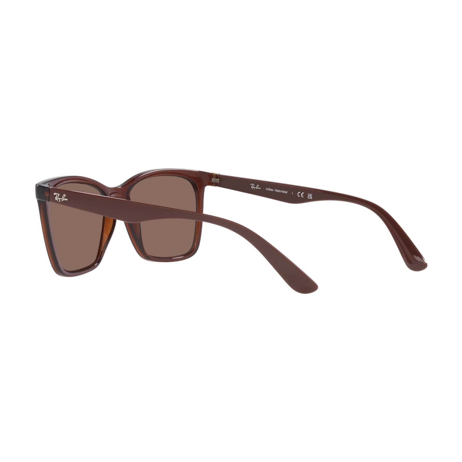 Lentes De Sol Traslucent Brown Ray-ban image number 4.0
