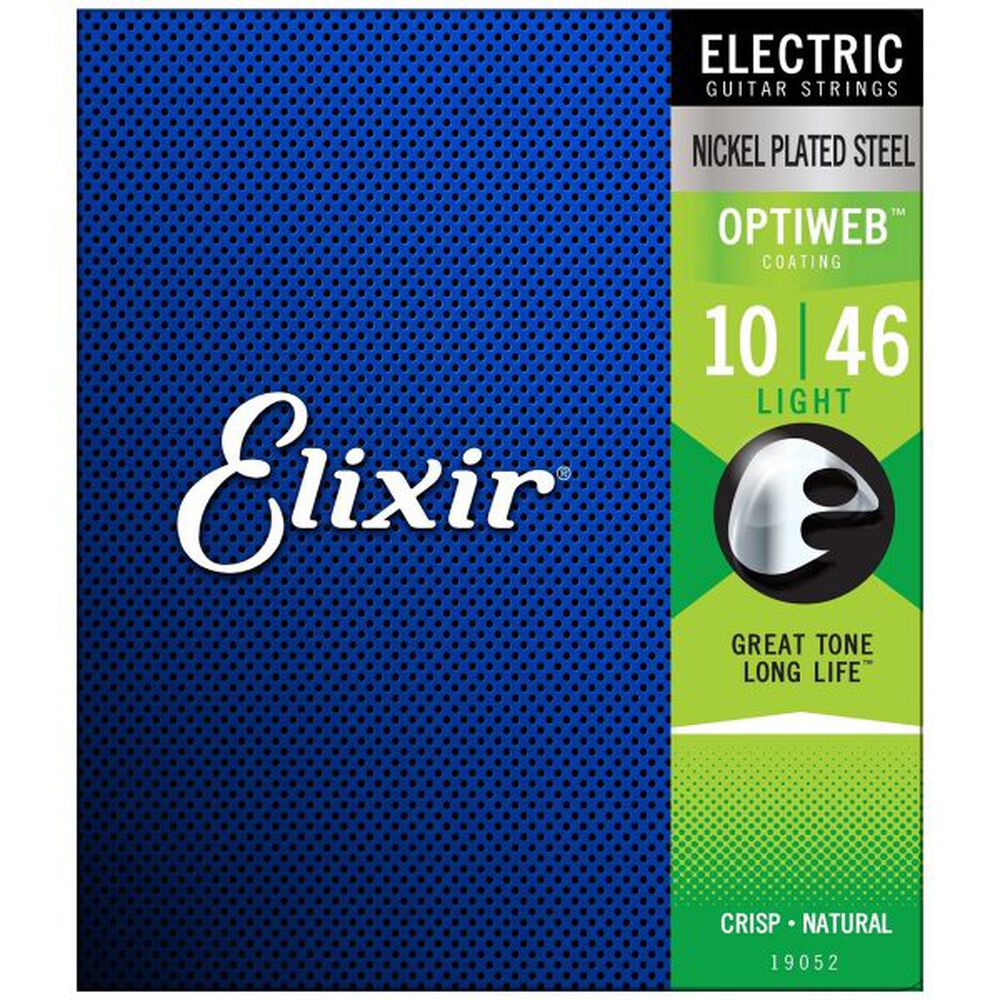 Cuerdas Para Guitarra Eléctrica Elixir Optiweb Light 10-46 image number 0.0