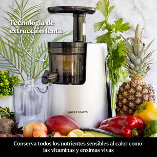 Prensadora De Jugo En Frio Slow Juicer Pro Easyways