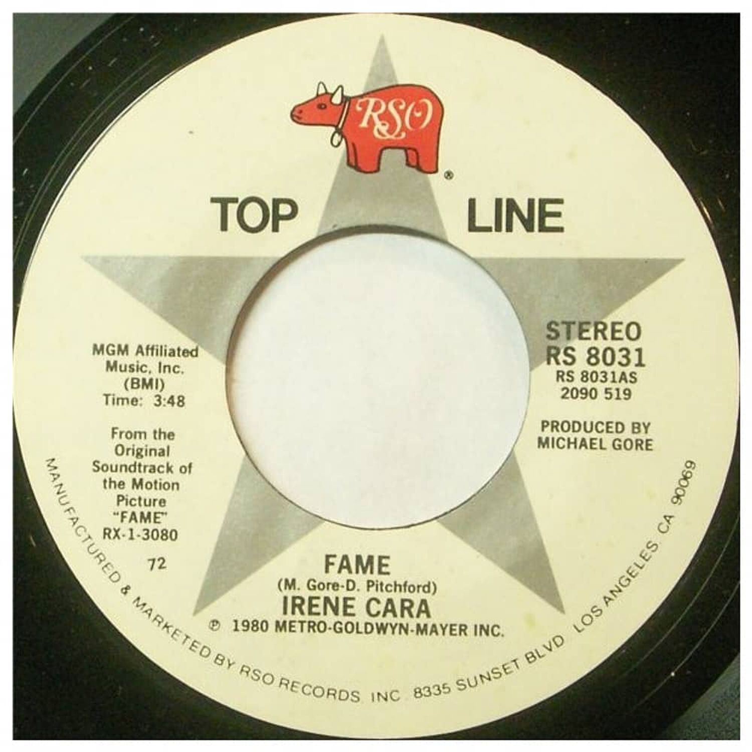 Irene Cara - Fame | 7" Single Usado image number 0.0