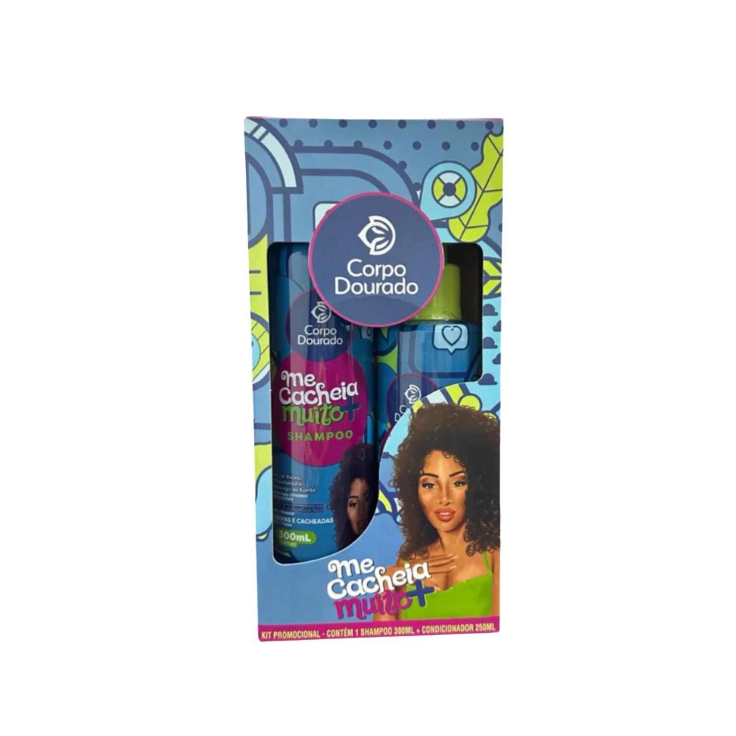 Kit Shampoo Y Acondicionador Para Cabello Rizado Me Cacheia Muito image number 1.0