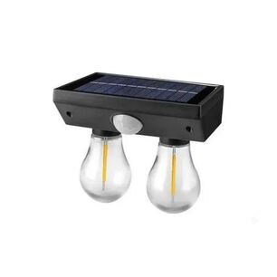 L&aacute;mpara Solar Exterior Pared Impermeable Sensor Led Jard&iacute;n