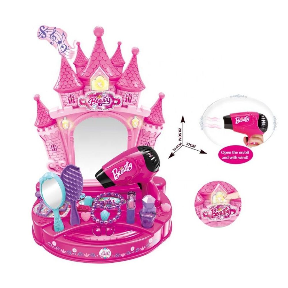 Set Tocador Accesorios De Belleza Infantil Con Luces image number 4.0