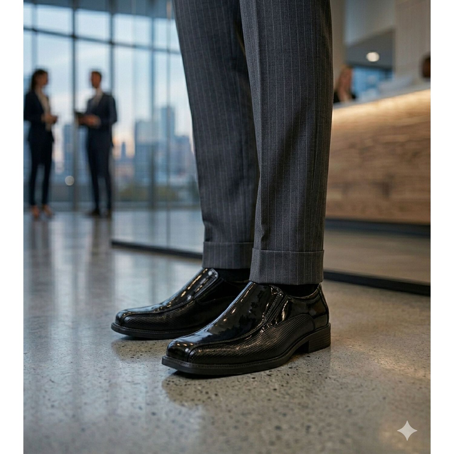 Zapato Ivars Negro Charol Uns image number 4.0
