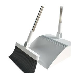 Set Escoba Y Pala Con Dientes Plegable Gira 180 Grados