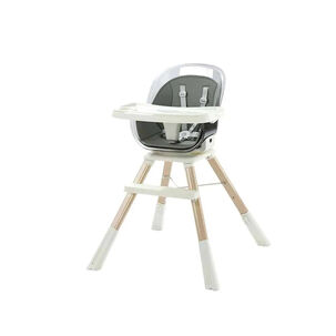 Silla De Comer Giratoria 360 Gris - Babymine