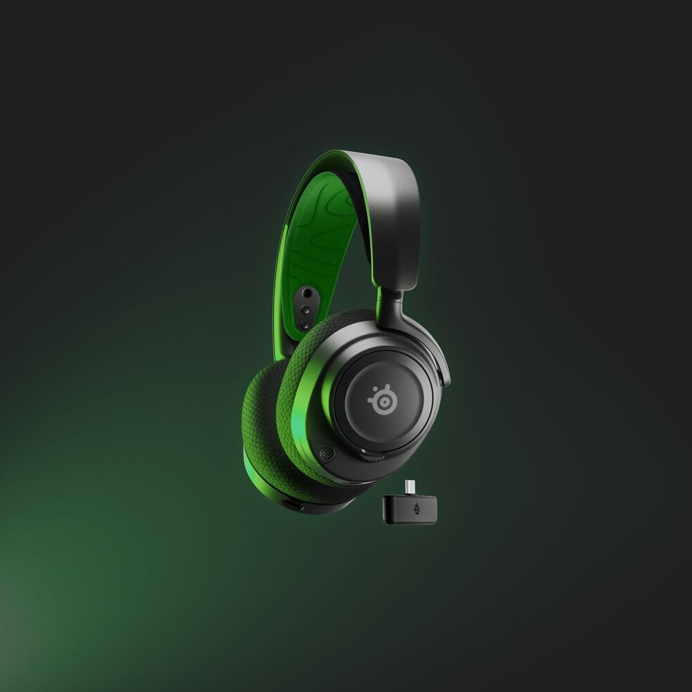 Aud&iacute;fonos Gamer Steelseries Nova 7 Xbox Inal&aacute;mbrico Negros image number 7.0