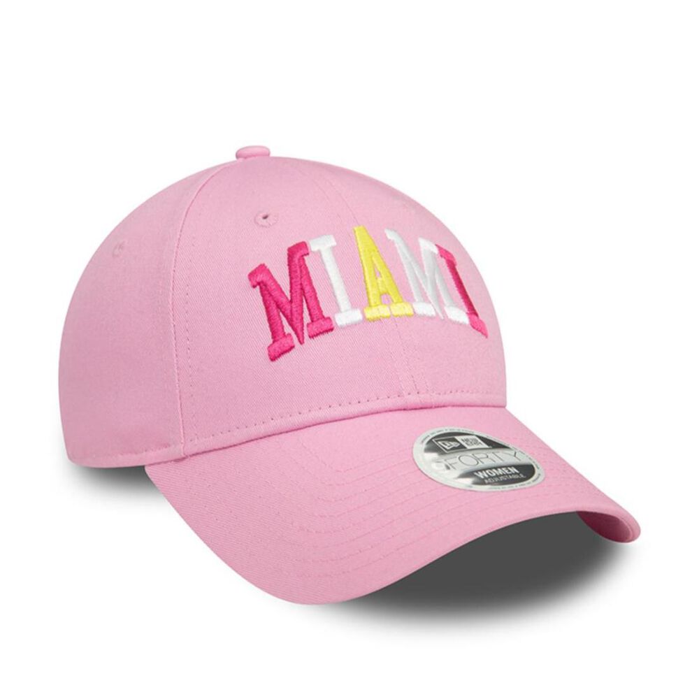 Gorra 9forty New Era City Boucle Pink Pastel Women image number 1.0