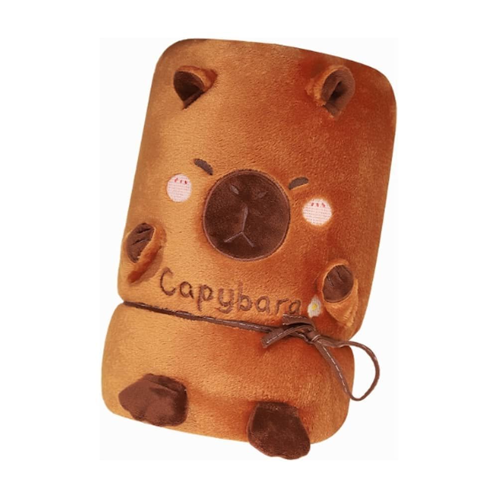 Manta De Felpa Capibara Suave Ligera 85 X 165 Cm image number 0.0