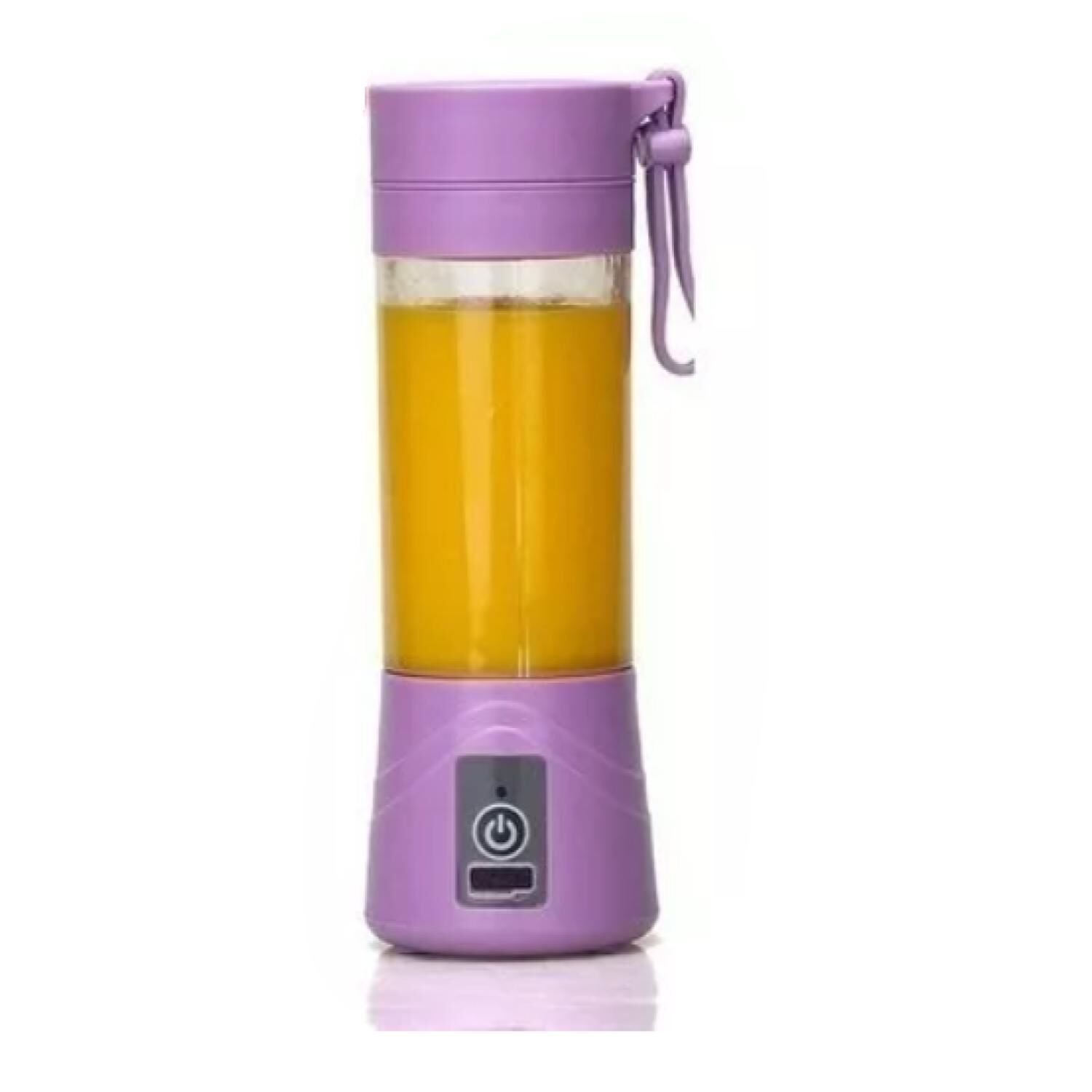 Juguera Licuadora Batidora Jugos Portatil Recargable Usb Morado image number 0.0