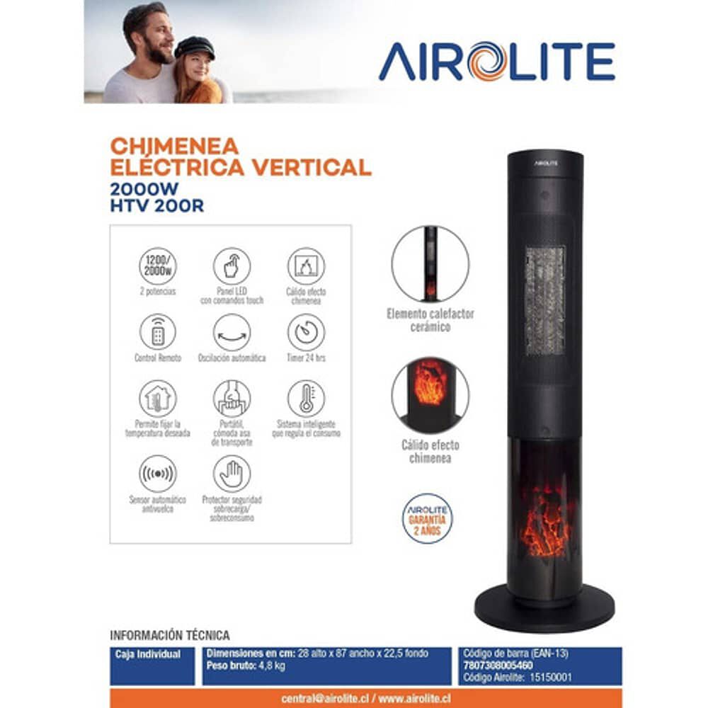 Chimenea Electrica Htv 200r image number 4.0