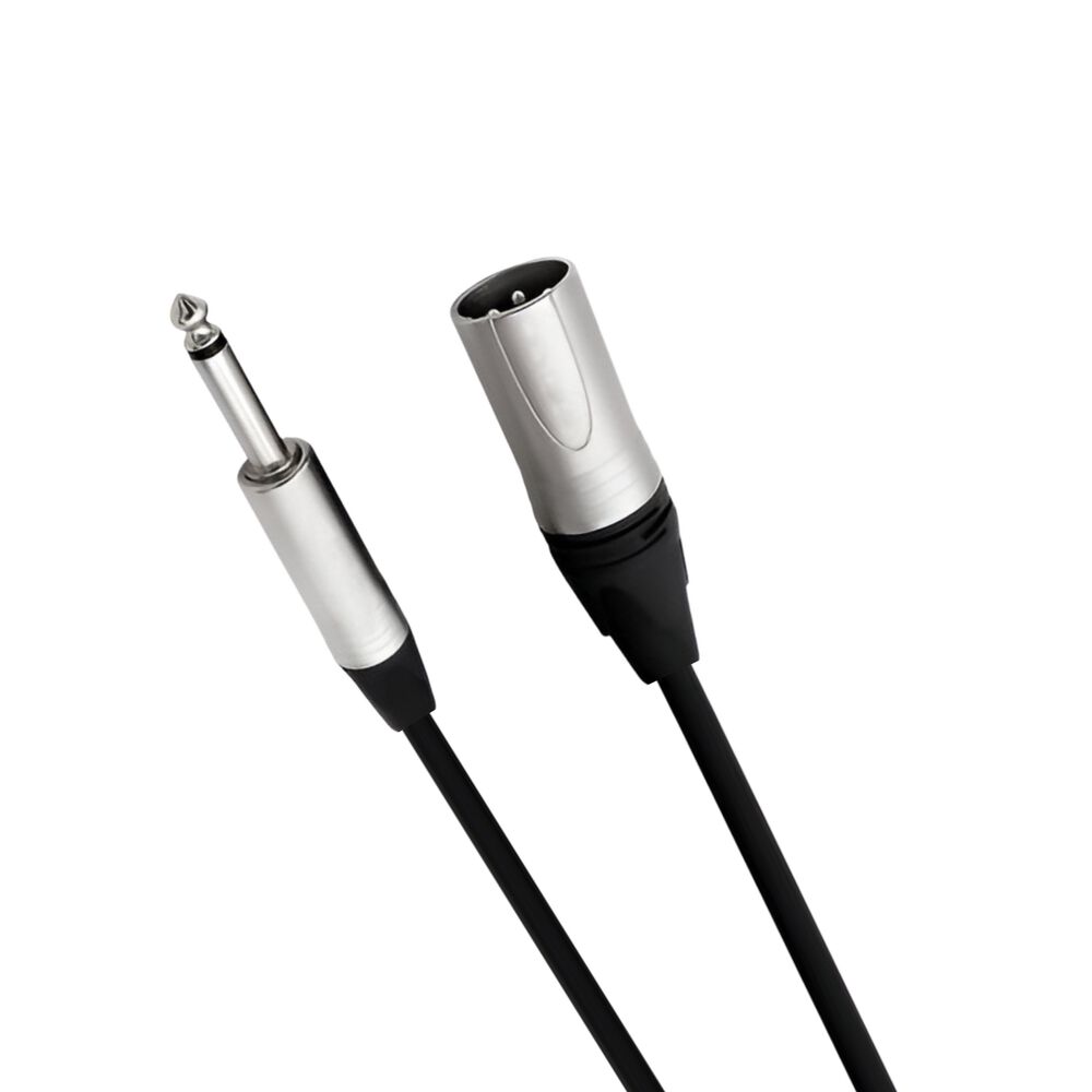 Cable De Audio Xlr Macho A Jack 6,3mm Profesional 10 Metros image number 5.0