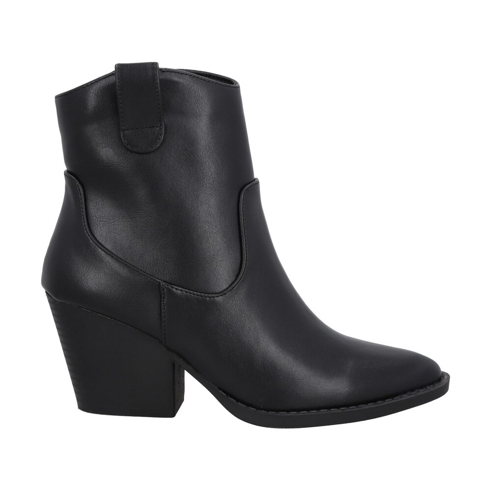 Bota Vaquera Mujer Negro Juana Police image number 0.0