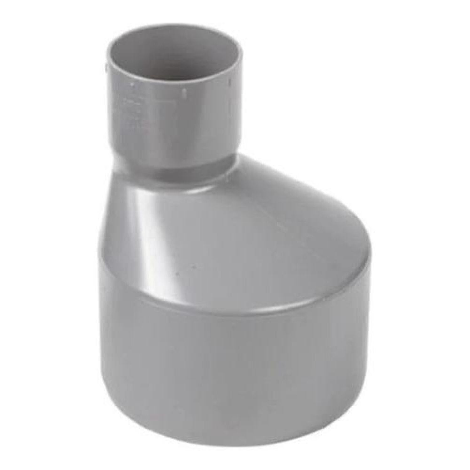 Copla Reducci&oacute;n Pvc Sanitario Gris 110x75 Mm Hoffens image number 0.0