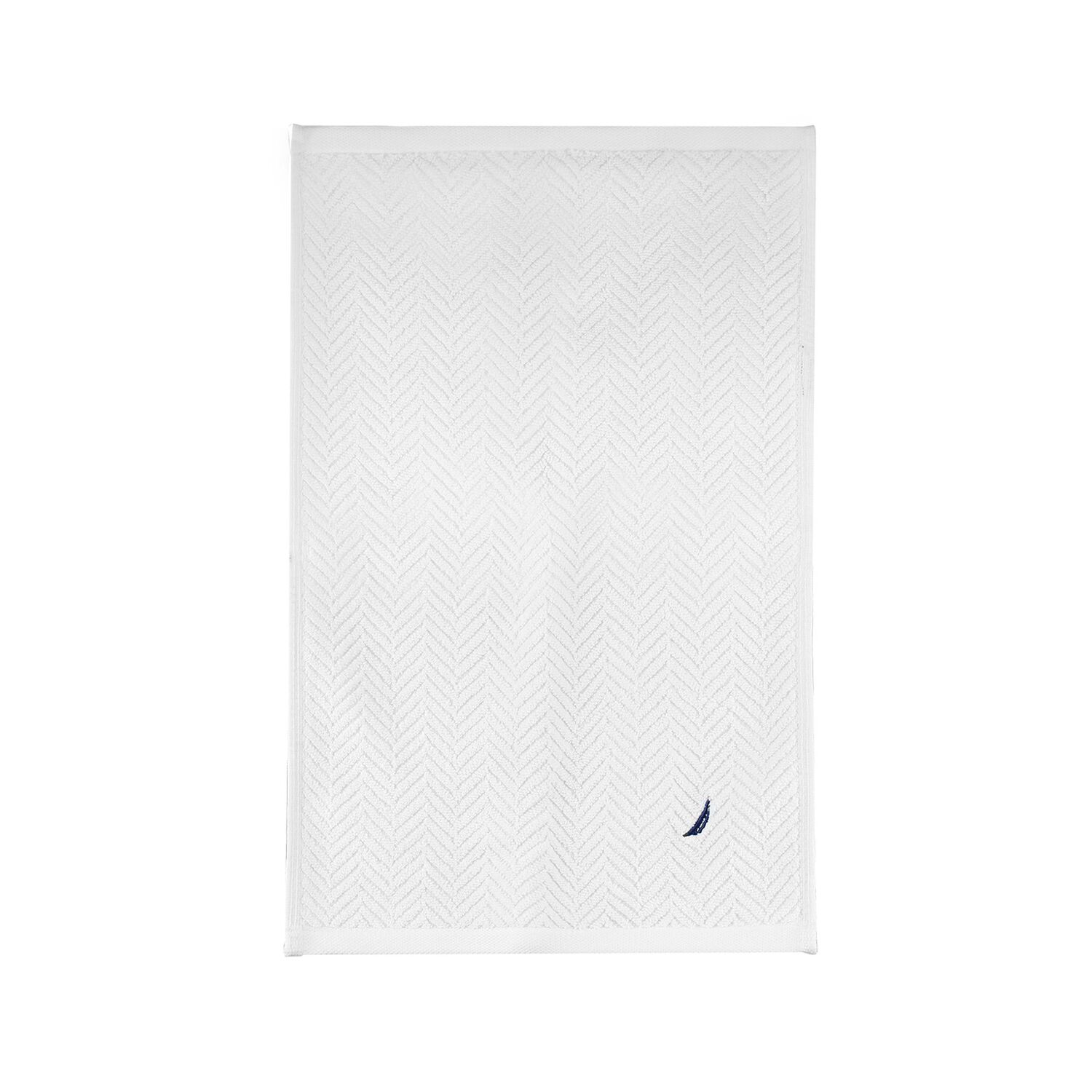 Toalla De Cara Vis Nautica 100% Algod&oacute;n 30x50cm Pieles Sensibles Blanco image number 4.0