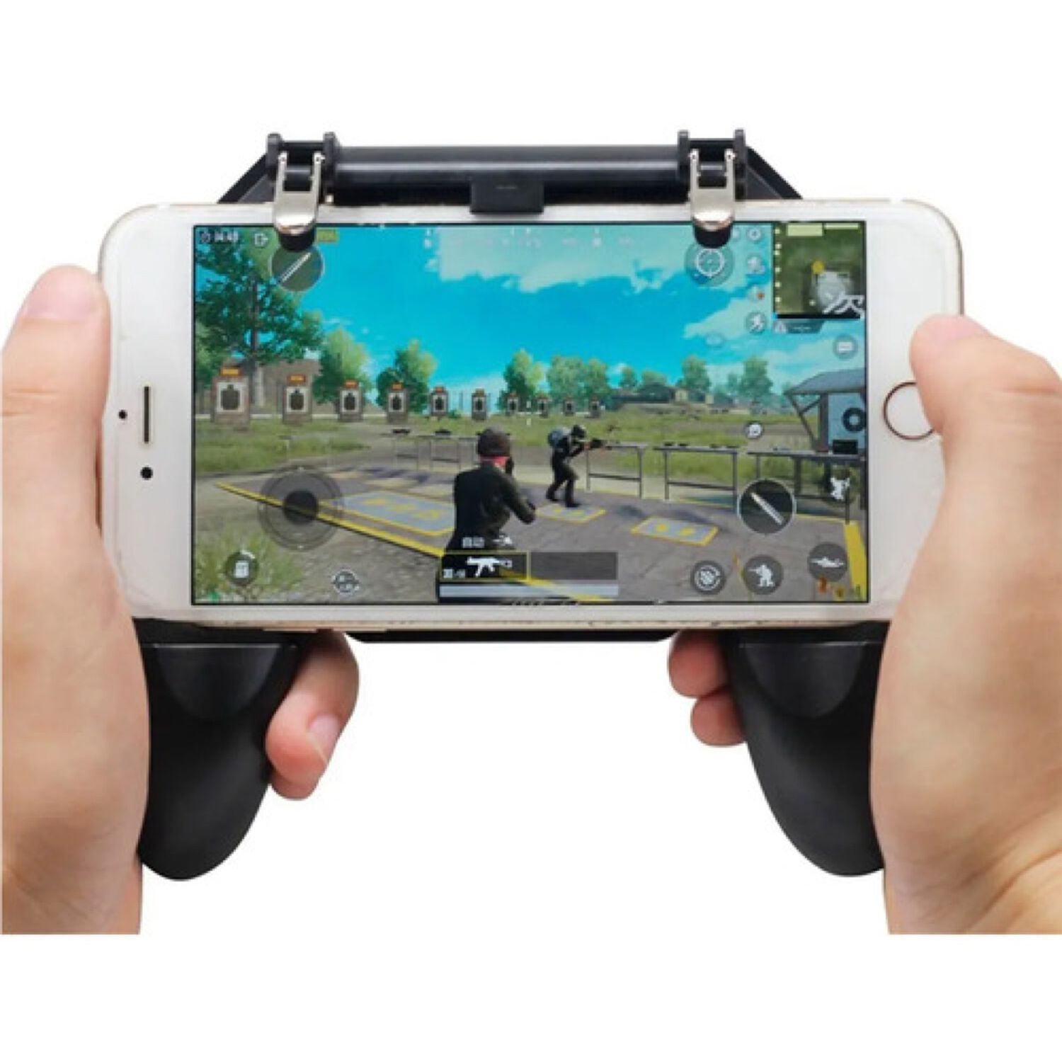 Gamepad Gatillos Joystick Para Android Y Iphone Negro image number 6.0