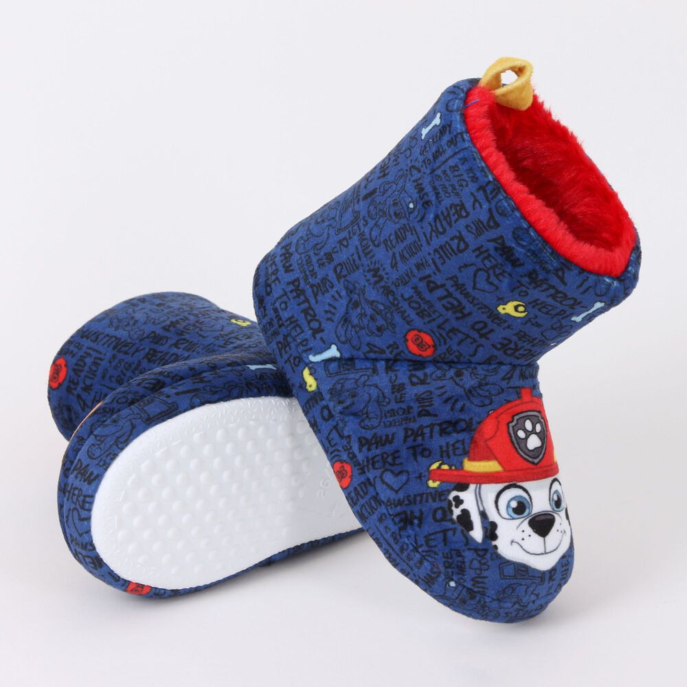 Pantufla Bota Ni&ntilde;o Invernal Chase & Marshall Azul Paw Patrol image number 3.0