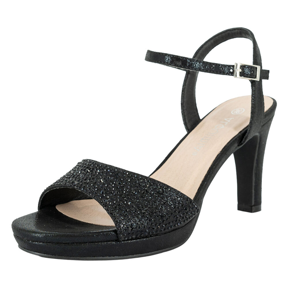 Sandalia De Vestir Aris Negro Alquimia image number 0.0