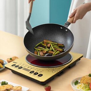 Cocina Encimera El&eacute;ctrica De Inducci&oacute;n 1 Plato Port&aacute;til 2000w