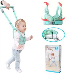 Arnes Bebe Ni&ntilde;os Sujetador Caminar Ajustable Verde Calidad
