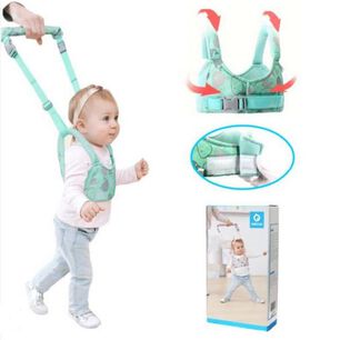 Arnes Bebe Ni&ntilde;os Sujetador Caminar Ajustable Verde Calidad