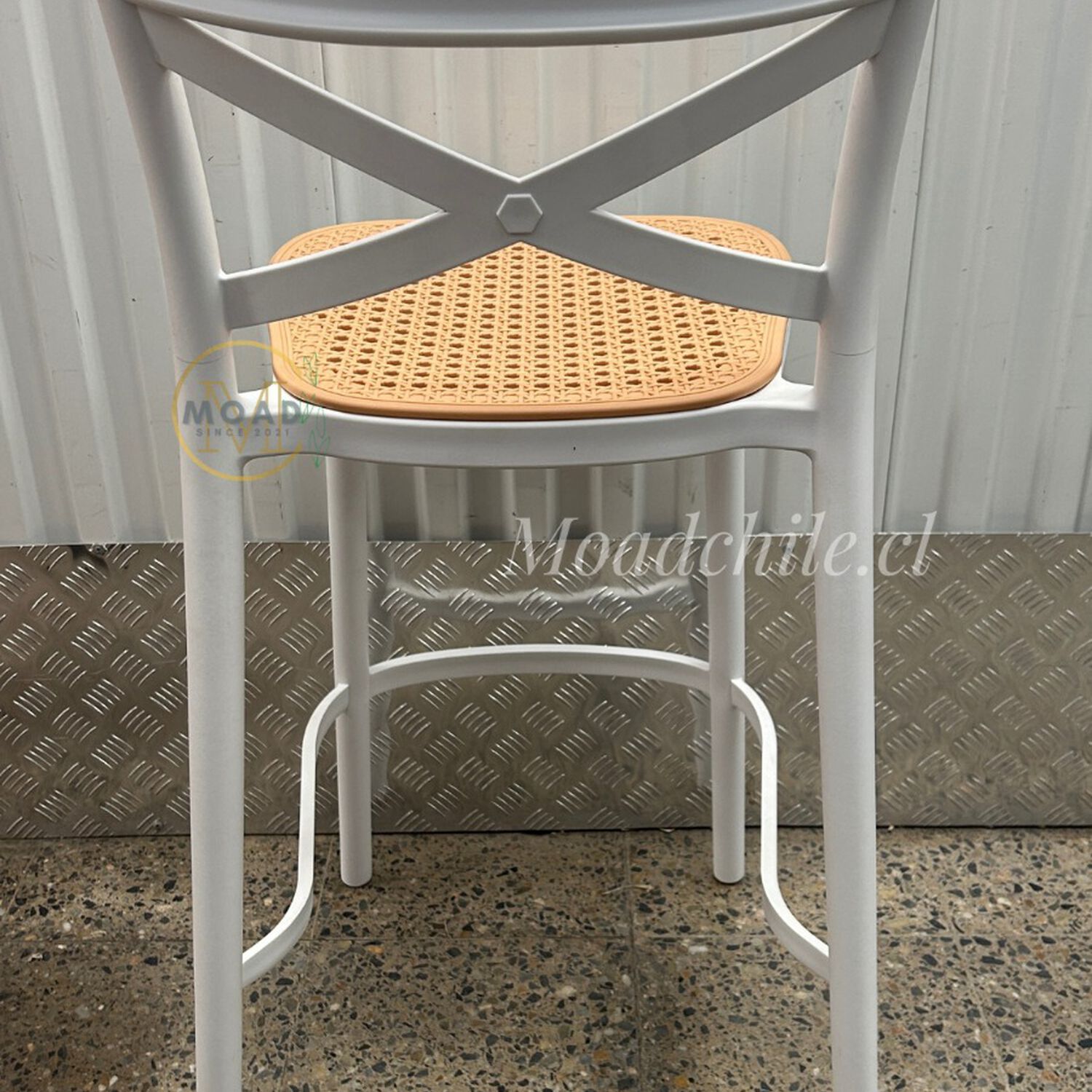 Taburete Alto De Polipropileno 75 Cm Para Barra Y Cocina image number 5.0
