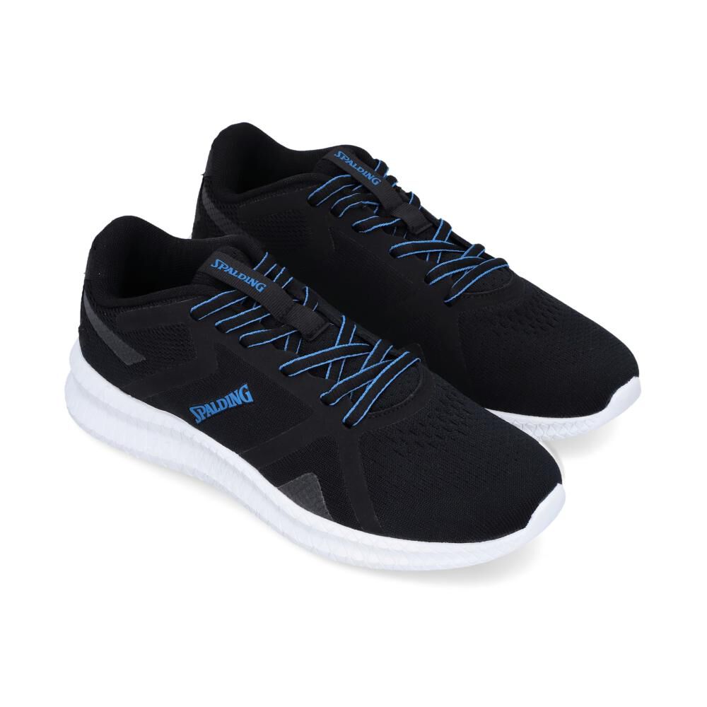Zapatilla Training Hombre Spalding Fitness Negro/azul image number 3.0