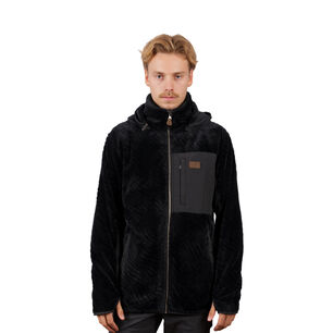 Chaqueta Shaggy Waves Negro Hombre Falcone