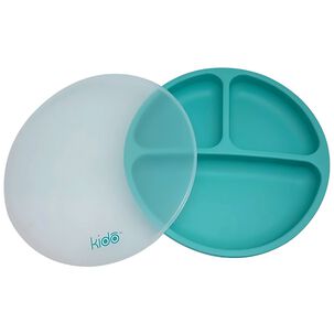Plato Silicona Bebe Kido Ventosa Y 3 Divisiones Colores - Ps