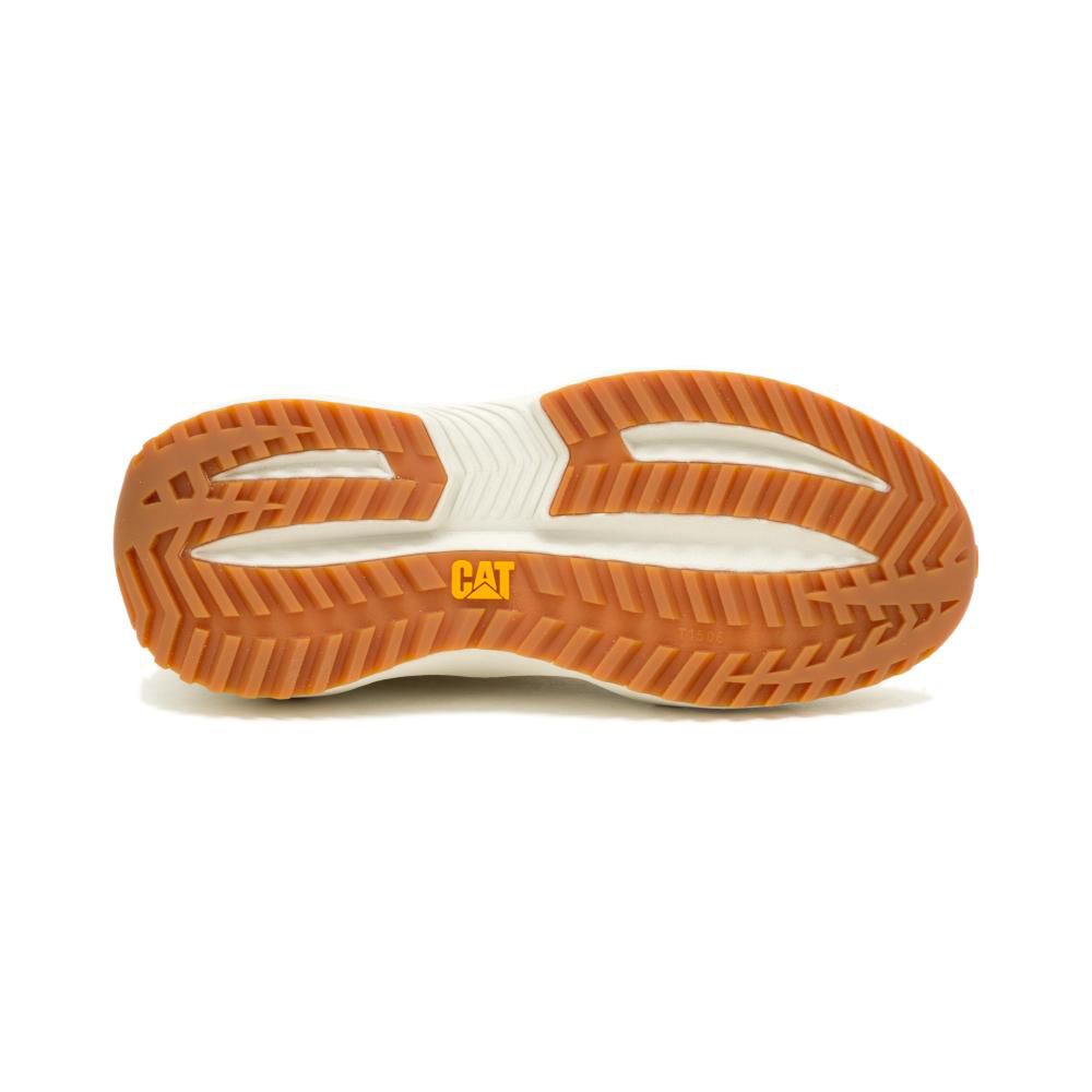 Zapatilla Urbana Mujer Cat Hasten Mesh Dorado image number 3.0