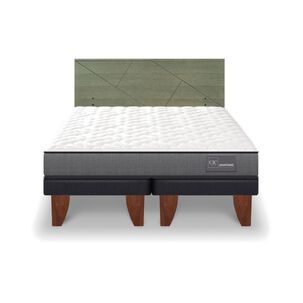 Cama Europea Cic Anatomic / King / Base Dividida + Respaldo