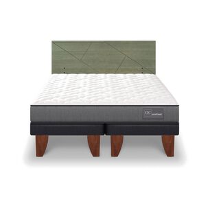 Cama Europea Cic Anatomic / King / Base Dividida + Respaldo
