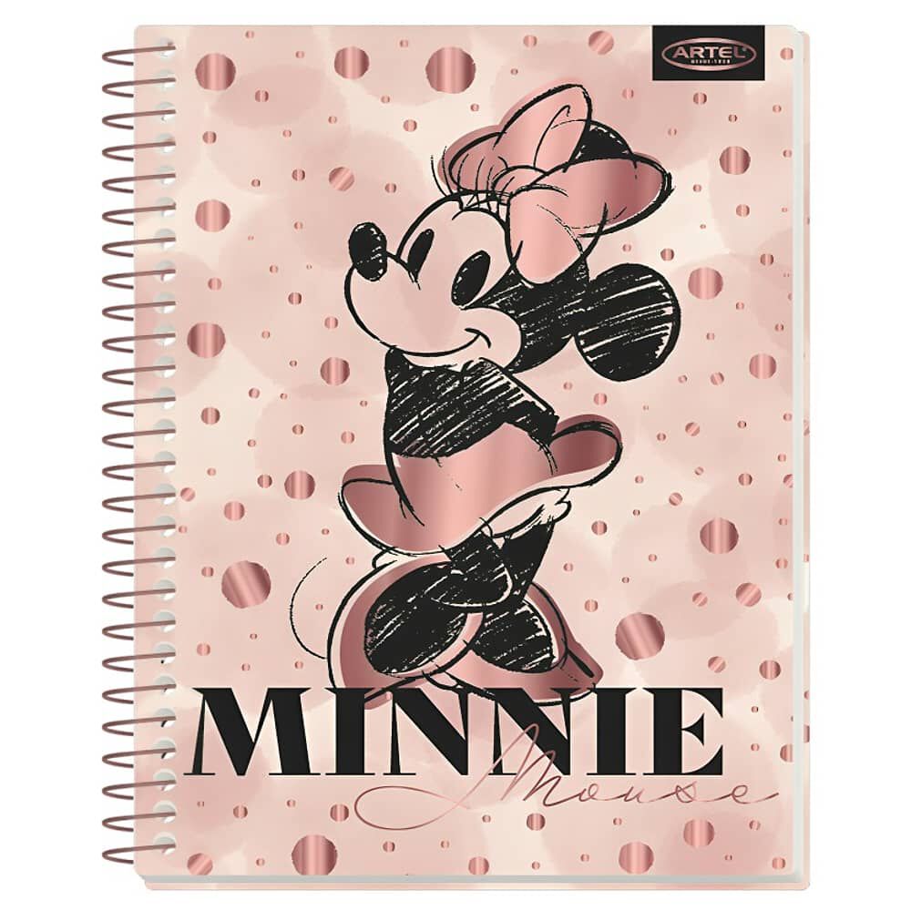 Pack 4pcs Cuadernos Especial 150hj Minnie Gold Rose Artel image number 1.0