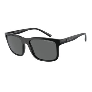 Lentes De Sol Negro Brillante Armani Exchange
