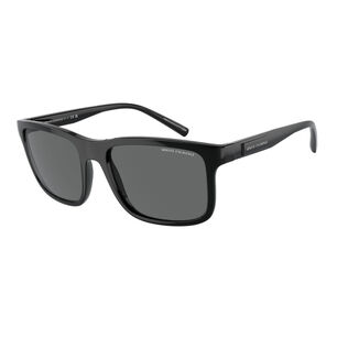 Lentes De Sol Negro Brillante Armani Exchange