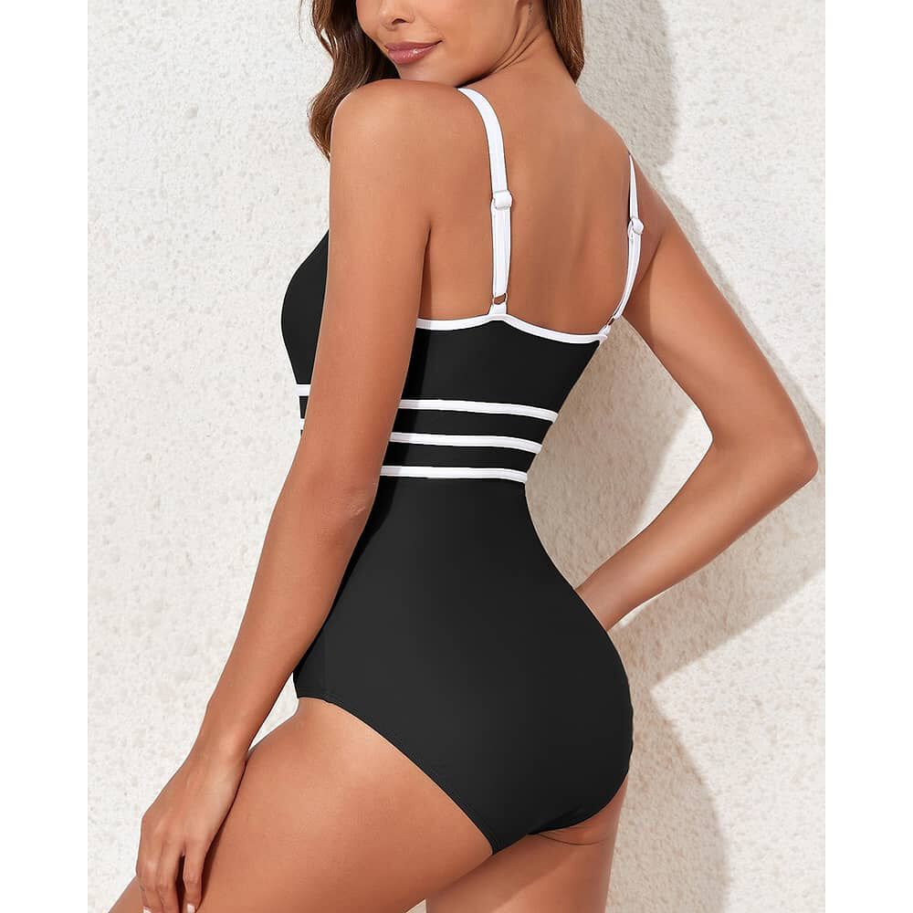 Traje De Ba&ntilde;o Block Mujer Gloriahoon image number 3.0