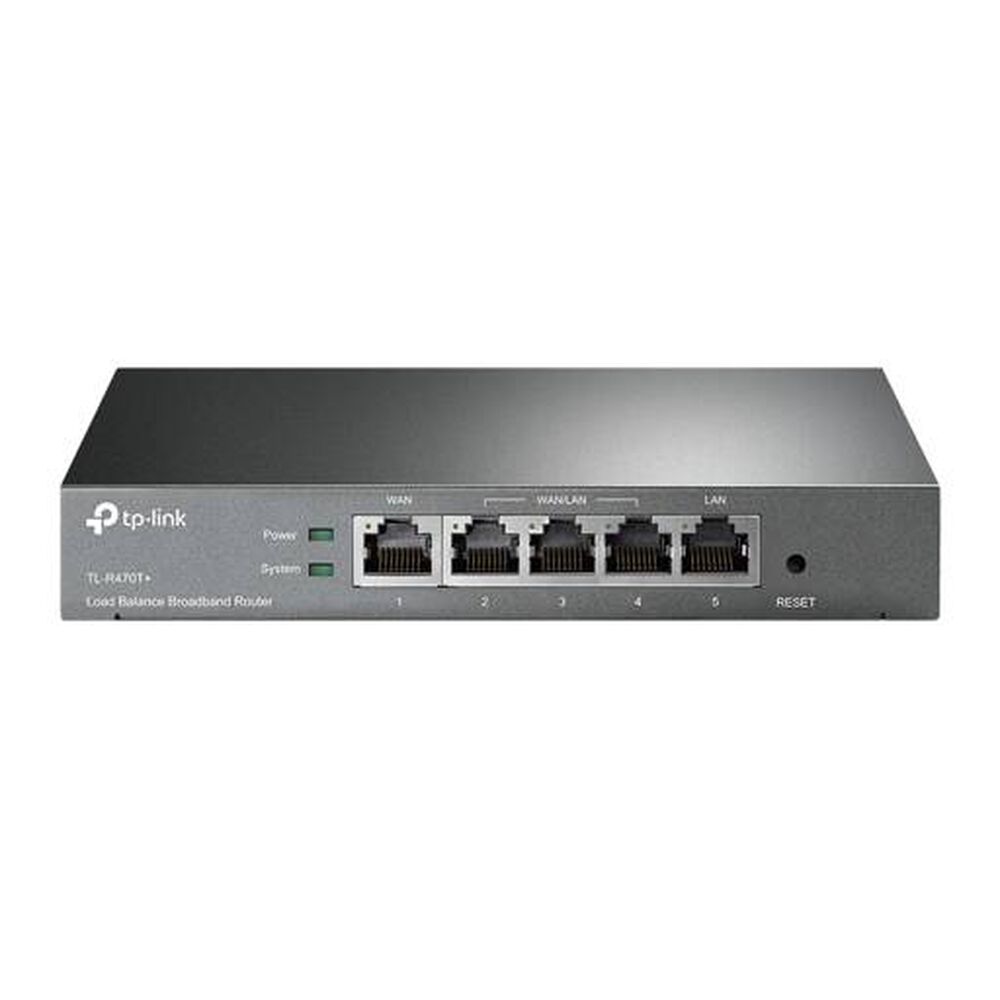 Router De Banda Ancha De Balance De Carga Tp-link Tl-r470t+, 3 Puertos Wan/lan Intercambiables image number 0.0